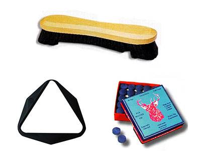 Brosse, triangle, etc.